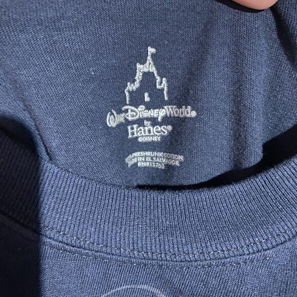 Grumpy T-shirt Mens Large Black Walt Disney World Hanes Snow White Dwarf Casual - Picture 4 of 9